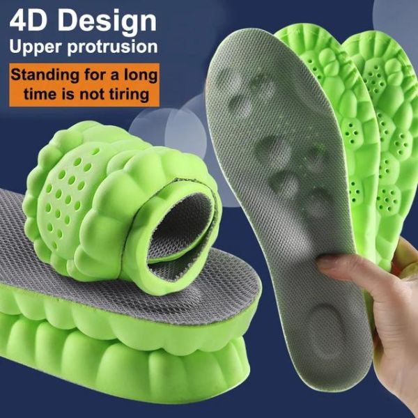 OrthoCloud™ - 4D Comfort Latex Orthopedic Insoles