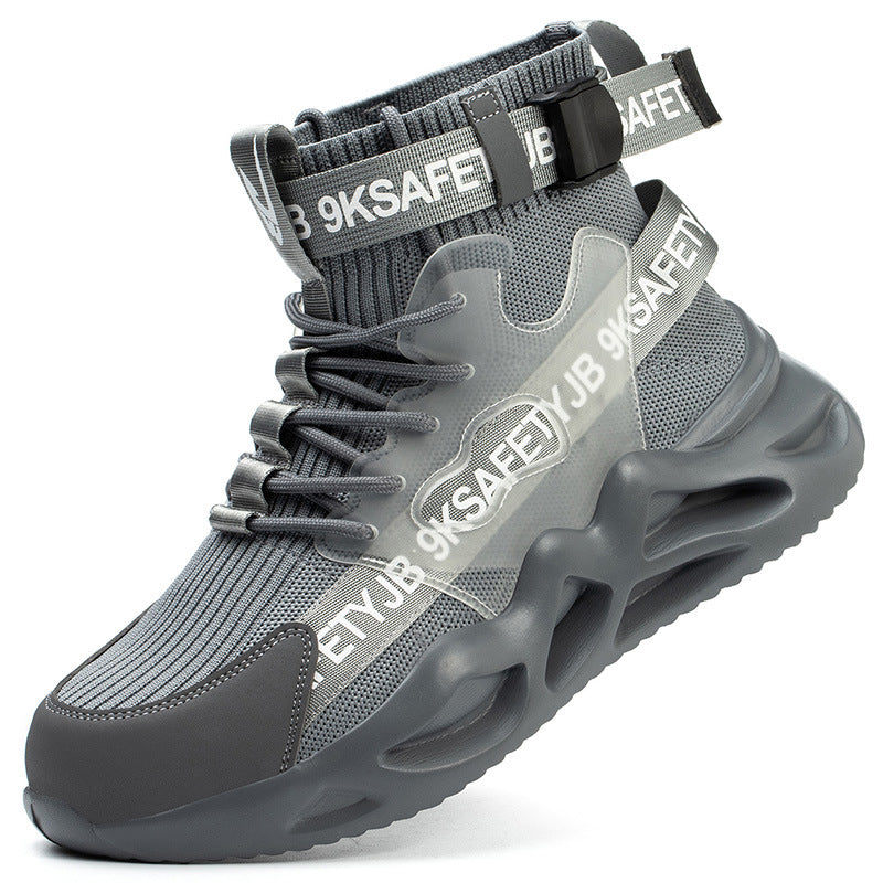 Steel Toe Work Shoes - Anti-Smashing, Puncture Proof, Lightweight, and Comfortable